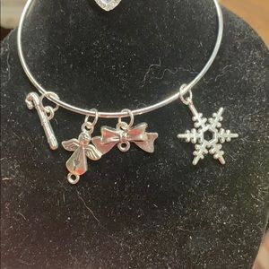 Christmas charm bracket
